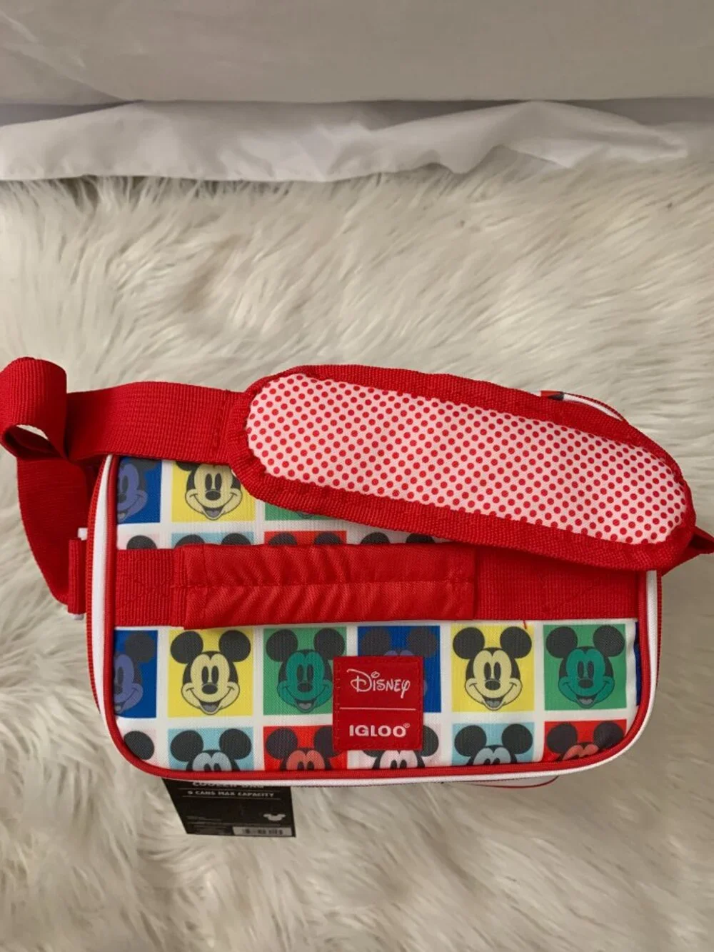 DISNEY x IGLOO Mickey Mouse Pop Art Square Lunch Cooler Bag